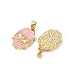 Латунные микро проложить кубического циркония подвески&nbsp;KK-C093-05G-02