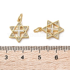 Латунные микро проложить кубического циркония подвески&nbsp;KK-U070-32G