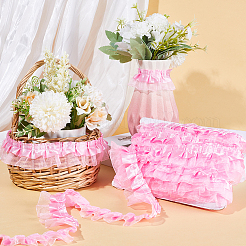 Отделка из полиэстера с оборками&nbsp;DIY-GF0007-89B