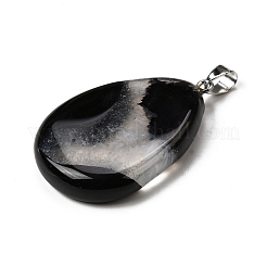 Подвески из натурального агата (окрашенного и нагретого)&nbsp;G-F820-14P-21