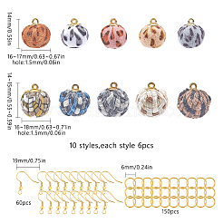 DIY серьги решений DIY-SC0011-10G