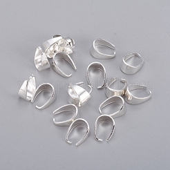 合金スナップオンベイル  銀  11x6x8.5mm  内径：7x10mm  約50個/袋&nbsp;PALLOY-CJC0001-66C-S