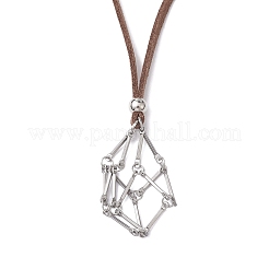 Колье-подставка с кристаллами&nbsp;NJEW-JN04587-02