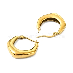 Orecchini a cerchio in acciaio inossidabile 304&nbsp;LS-EJEW-K271-02C-G