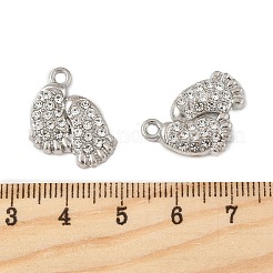 Подвески из сплава и страза PALLOY-P312-08P