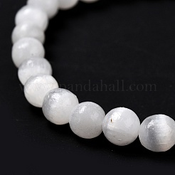 Браслеты-стрейч из натурального селенита BJEW-F414-01A-02