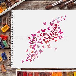 Пластиковые многоразовые шаблоны трафаретов для рисования&nbsp;DIY-WH0172-366