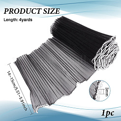 Полиэфирная сетка для обертывания цветочных букетов&nbsp;ORIB-WH0007-02B-01