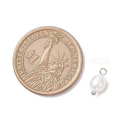 Натуральные культивированные пресноводные жемчужные рисовые подвески&nbsp;PALLOY-JF04187-01