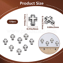 120 шт. бусины из сплава в тибетском стиле&nbsp;TIBEB-SP0001-10