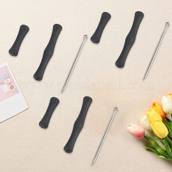 6 упаковка силиконовых накладок на пальцы для тетивы лука&nbsp;AJEW-CP0010-21