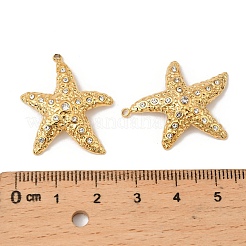 Подвески из нержавеющей стали 304 со стразами STAS-T068-71G