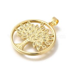 Реечное покрытие латунь с подвесками из кубического циркония&nbsp;KK-Z086-11G-01