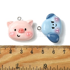 Подвески из непрозрачной смолы&nbsp;RESI-P039-02B