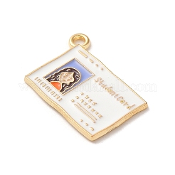 Подвески из сплава с эмалью выпускного сезона&nbsp;ENAM-R147-08D-G