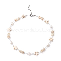 Летние пляжные синтетические морские звезды из бирюзы NJEW-TA00198