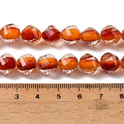 Zweifarbige Harzperlenstränge&nbsp;GLAA-T035-02I