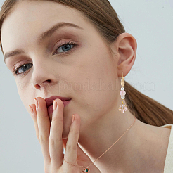 20 шт латунные серьги крючки&nbsp;KK-FH0007-17G