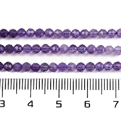 Природный аметист нитей бисера&nbsp;LS-G-B037-02A-01