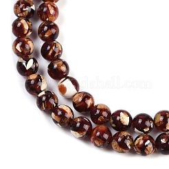 Brins de perles d'ambre synthétique&nbsp;X1-G-M199-02B