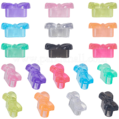 45 шт. 9-х цветные ПВХ мобильные противопылевые заглушки&nbsp;AJEW-SC0031-66