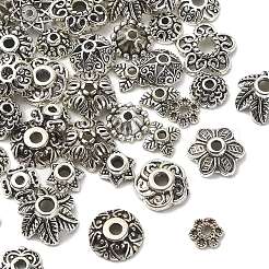 100шт 20 стиля колпачки из сплава в тибетском стиле FIND-YW0004-06