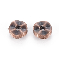 Тибетский стиль волнистые проставки бисер TIBEB-A101871-R-FF