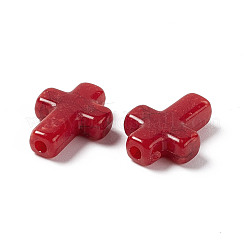 Хрустящие непрозрачные акриловые бусины OACR-C006-41