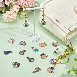 Подвески из сплава эмали 48шт 12 стиля&nbsp;ENAM-HY0001-14