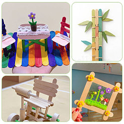 600 шт. деревянные палочки для поделок&nbsp;DIY-CA0007-90