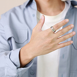 Цвет радуги флаг гордости руны слова odin norse викинг амулет эмаль вращающееся кольцо&nbsp;RABO-PW0001-037E