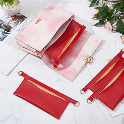 Прямоугольная вставка-органайзер для сумки из искусственной кожи FIND-WH0427-92