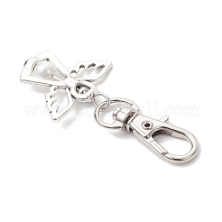 Подвеска в виде ангела из сплава и стекла с жемчугом HJEW-JM03493