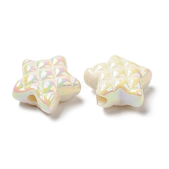 Непрозрачные акриловые бусины в виде вафель&nbsp;MACR-D074-03