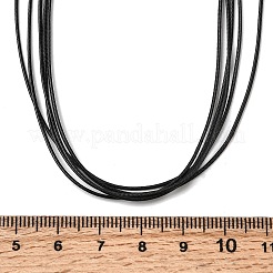 1 mm gewachste Kordel zum Herstellen einer 5-strängigen Halskette&nbsp;LS-MAK-C005-01A-G