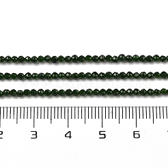 Синтетический зеленый авантюрин бисер нитей&nbsp;LS-G-G189-D19-01