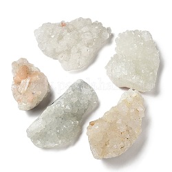 Pepite grezze pietra curativa naturale apofillite, decorazione della casa di campioni minerali, 92~130x60~108x23~47mm