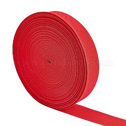 Bande élastique plate ultra large et épaisse, sangle vêtement accessoires de couture, rouge, 30mm