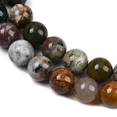 Натуральный океанский агат G-G772-06-B-01-1