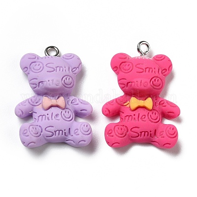 Подвески из непрозрачной смолы RESI-D055-078P-1