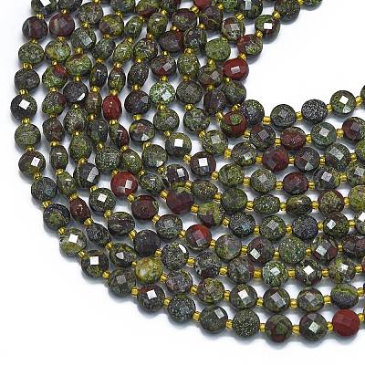 Бисер натуральный дракон крови пряди G-K389-B60-01-1