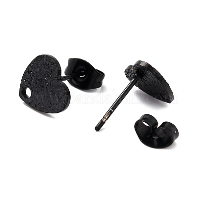 Фурнитура для сережек-гвоздиков из нержавеющей стали 304 STAS-I183-02A-EB-1