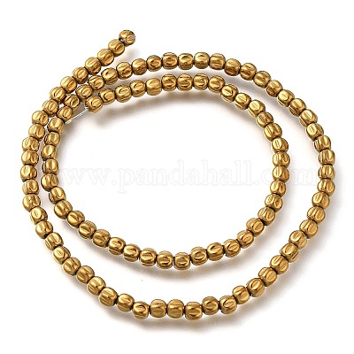 Гальванические нити из синтетических немагнитных гематитовых бусин G-C154-A01-01B-1