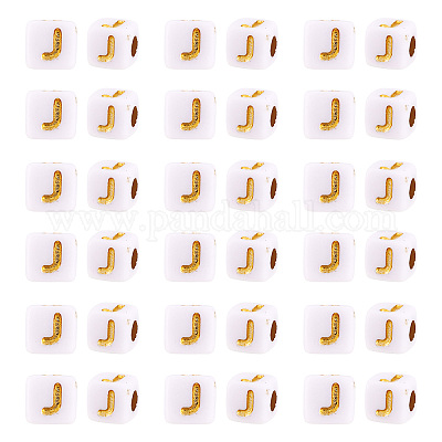 Непрозрачные акриловые бусины MACR-TAG0001-07J-1