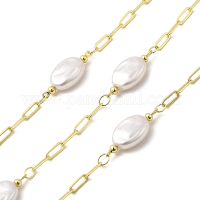 Латунные плоские круглозвенные цепи KK-D391-11G-1