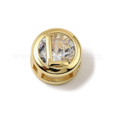 Латунные микро проложить кубического циркония многожильных соединения KK-C111-01G-L-1