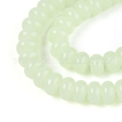 Имитация нефритовые четки стекла&nbsp;GLAA-ZX008-8mm-17D-1