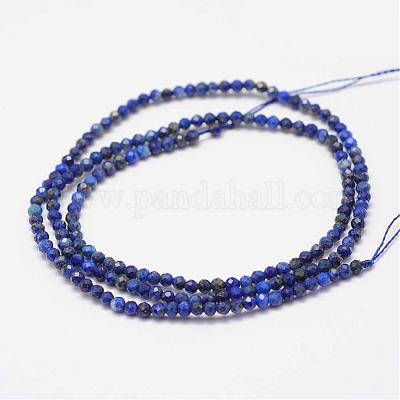Natürlicher Lapislazuli Perlenstränge&nbsp;G-K182-2mm-04-1