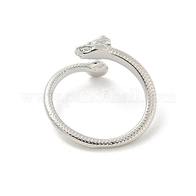 Закрепки кольца из латуни с открытой манжетой KK-G518-10P-01-1