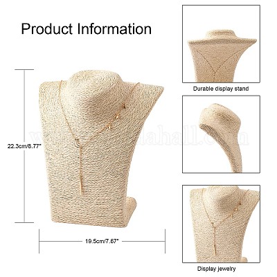 Стереоскопические ожерелье бюст дисплеи NDIS-E018-B-01-1